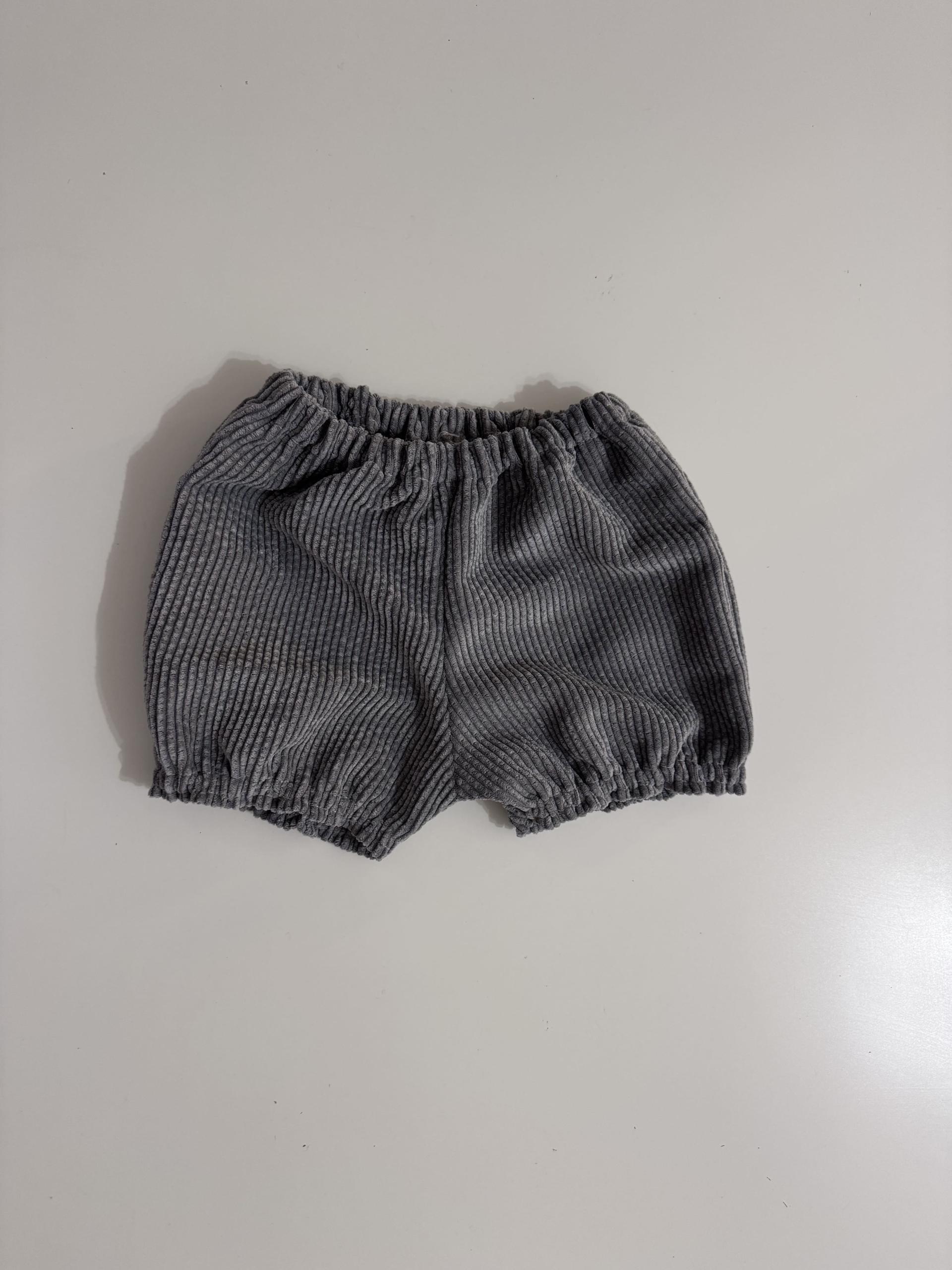 Bloomer velluto Grigio