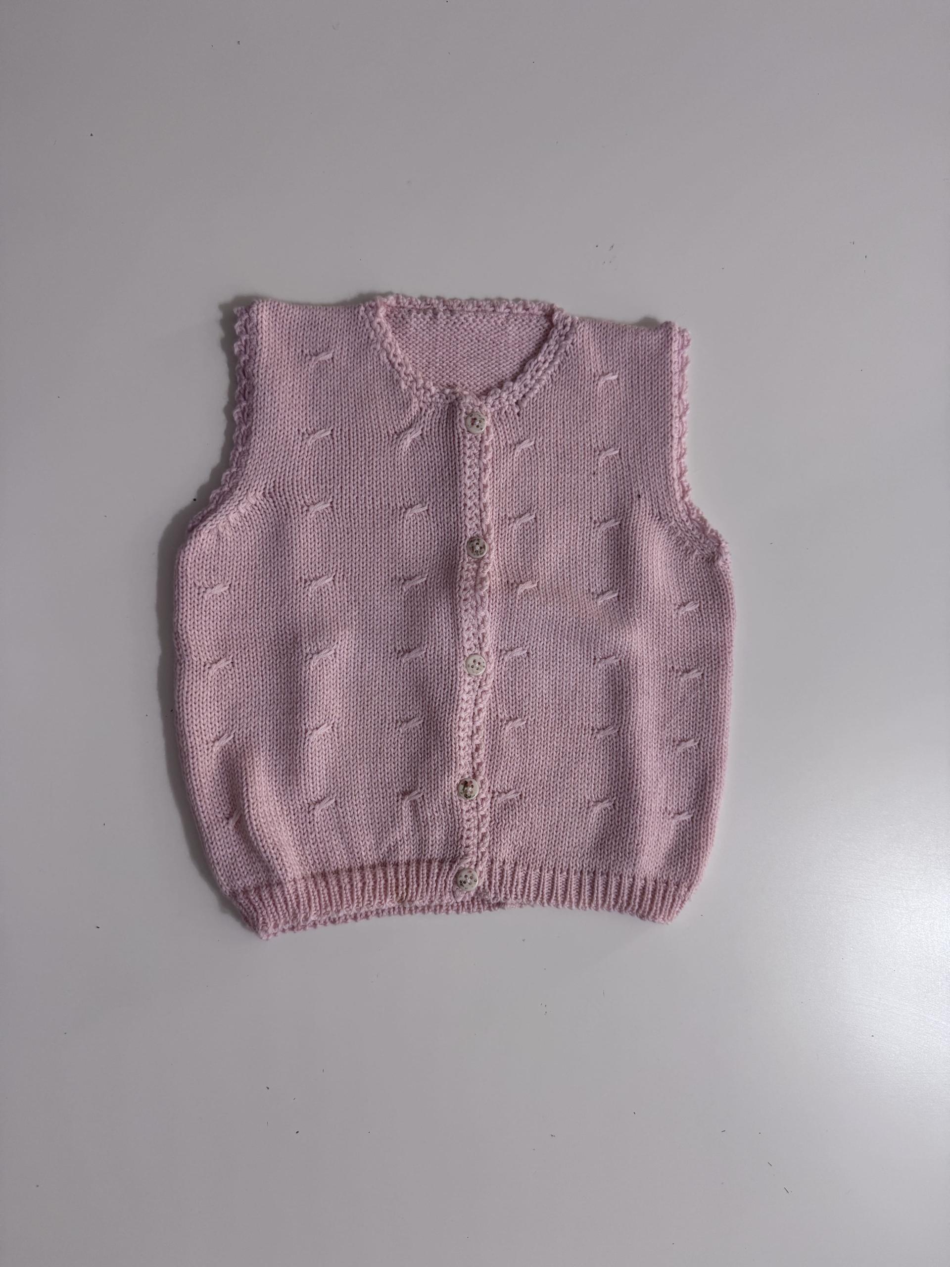 Gilet rosa